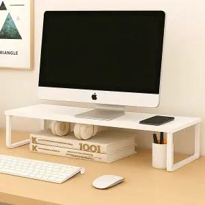 높은 모니터받침대 책상 수납 선반 3color
