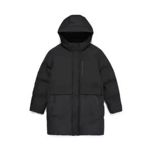 내셔널지오그래픽 아틀라스 고어 윈드스토퍼 중기장 구스다운 점퍼 BLACK N254UDW320 1596347