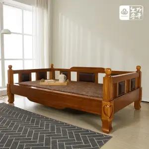 사라 참숯볼 평상형 흙침대싱글 카우치쇼파 S)