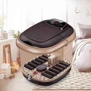 완전 자동 온열 족욕기 편리한 배수 롤러 마사지 담그는 물통