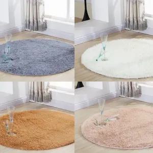 북유럽 스타일 원형 카페트 100cm 120cm 160cm 실내 인테리어 매트
