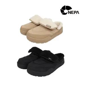 NEPA 네파 남녀공용 따뜻한 방한슬리퍼 털슬리퍼 2종