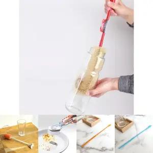 유리병 청소 세척 브러쉬 달팽이 모양 이태리 물병솔/다용도/텀블러/물병/보온병/수세미/세척솔/병솔/젖병