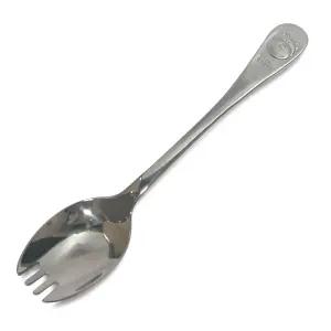 상일(곰돌이)유아용 수저포크겸용1p 아동 스텐 숟가락 유아용수저