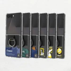 내셔널지오그래픽 갤럭시 Z플립7 링 스트랩 크리스탈 케이스 NGMF7RC 2239607420 1354557