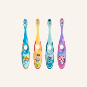 조르단 어린이칫솔 유아 아동칫솔 스텝 2단계x4개/주니어/칫솔/유치원/선물/아기/용품/어린이/아이/양치