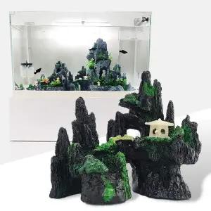 [셀러에이드]산 어항 장식 돌 은신처 구피 열대어 꾸미기(특가)