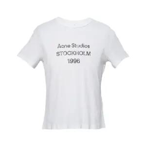 25FW 로고 프린트 크롭 티셔츠 오프화이트 CL0397 AEG