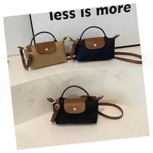 여성 미니백 가죽 크로스백 토트백 숄더백 핸드백 데일리백 파우치백 투톤 접이식 휴대용