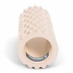 33cm 아이보리 크림 마사지바디롤러 폼롤러 테스폼롤