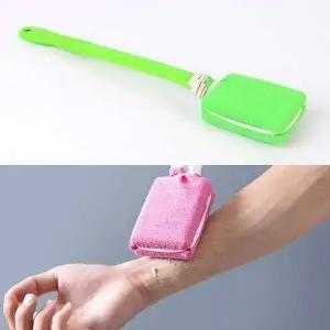 손잡이 등밀이 때타올 샤워솔