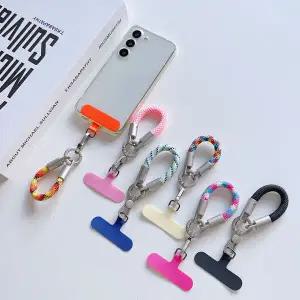 핑거스트랩 핸드폰 도난방지 스트랩 줄 키링 로프 휴대폰 태그홀더 소매치기방지