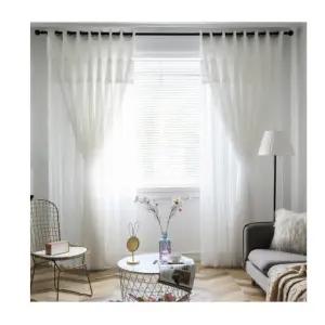 지나송 암막 커튼 방 헤이즐 웨딩스타일 중형 화이트
