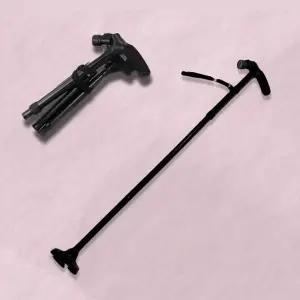 복지지팡이 실버 복지 미끄럼방지 LED랜턴 할아버지지팡이 5단