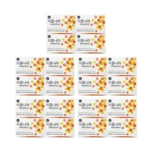 [해피바스]식물나라 비누 캐모마일 모이스처 90g 4입 x5 /세안비누