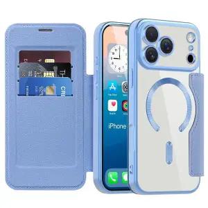 아이폰17 17에어 17프로 17프로맥스 풀커버 맥세이프 클리어 카드수납 가죽 플립커버 핸드폰 케이스