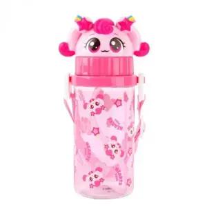 캐릭터 빨대 고리 보틀 물병 음료 휴대용 스트랩