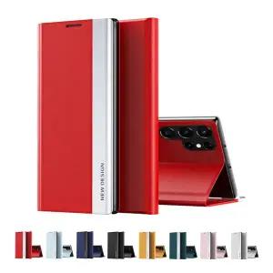 갤럭시 S25울트라 S25플러스 S25 컬러풀 플립 가죽 케이스 휴대폰 핸드폰 풀커버