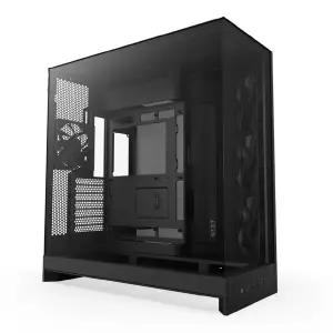 NZXT H9 Flow V2 듀얼 챔버 미드 타워 ATX 에어플로우 PC 케이스 (블랙)