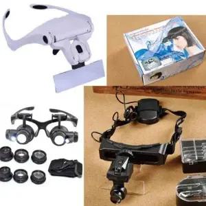 돋보기 헤드랜턴 확대경 렌즈 루페 헤드밴드