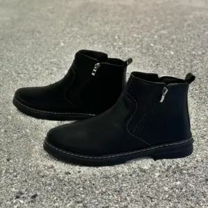 첼시 부츠 남자 기모 겨울 보온 지퍼 소프트