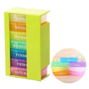 요일별 약 소분 케이스 휴대 편한 서랍형 약케이스 일주일약케이스