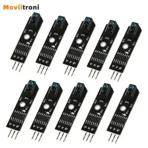 10PCS IR 적외선 센서 모듈 TCRT5000 라인 3PIN 트랙 추종자 센서 Arduino 용 장애물 회피