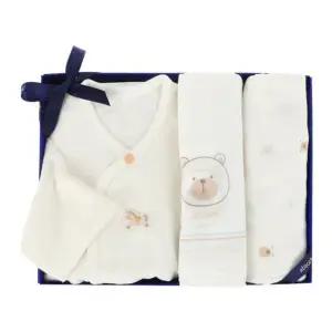 [갤러리아] (압소바,말띠,태교출산)미우배냇저고리+쁘링손수건10장(A1C-10108)