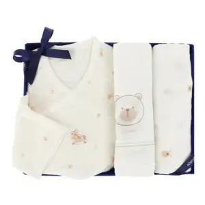 [갤러리아] (말띠임신축하,태교,출산)미우배냇가운+쁘링손수건10장(A2C-1012)