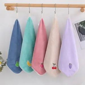 후르츠자수 주방 어린이집 고리수건 5종세트 205476 (WFGMI1R)