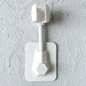 무타공 샤워기 모던 홀더 벽면 부착