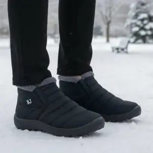 HL] 부츠 기모 남성 사이드 지퍼 2컬러 퀄팅 앵글부츠