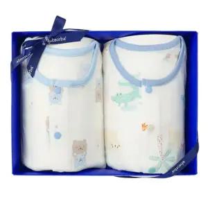 [갤러리아] (압소바출산,백일,돌,유아내의세트)샤팟7부내의+곰돌슬림내의세트(A1B-10380SET)