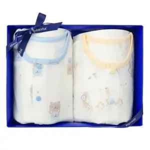 [갤러리아] (압소바출산,백일,돌,유아내의세트)비행기7부내의+곰돌슬림내의세트(A1B-10382SET)