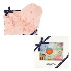 [갤러리아] (26봄신상,출산,백일,아기옷)클로이요루우주,딸랑이5종세트(A11-12621)