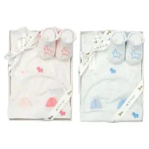 [갤러리아] 도트배내저고리,신생모,양말세트(07T317002 6)