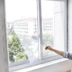 현관 방충망 간편 접착식 150x200cm 찍찍이 방충망 모기장 셀프 보수