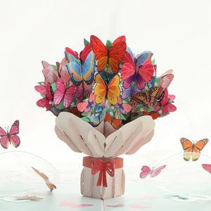 어버이날 감사 축하 생일 종이 튤립 유니콘 메세지 졸업 선물 바구니 장미 꽃다발과 신년