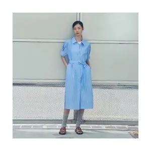 [LAP] 소매 퍼프 벨트 트임 롱원피스 AR2WO464 898556