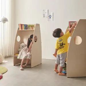 [비앙스] 하이드웰 유아 자작원목 독서 의자