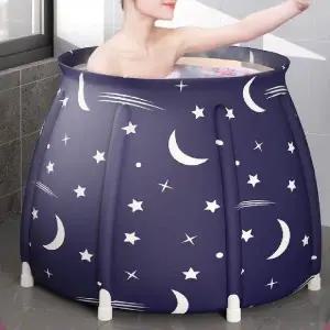 자쿠지 휴대용 홀로사우나 욕조기 성인접이식욕조 (WFGDQ71)