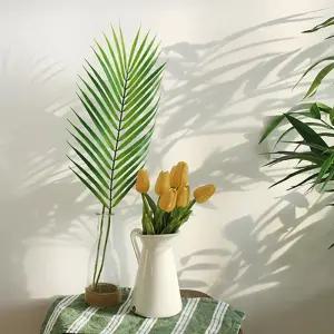 야자잎 잎사귀 아레카야자 조화 [대형 나뭇잎 야자수 인조 나무가지 식물조화 인테리