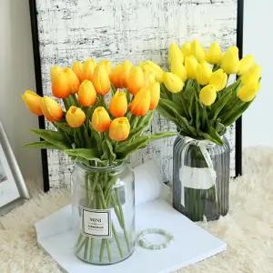 갓샵 망고 튤립 조화 꽃 6color 예쁜 인테리어 장식 용 소품 [진짜 생화같은 퀄리티]