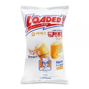 120g 쌀과자 로디드 부드러운 쌀쿠키 한입 슬라이스 우유맛 1봉