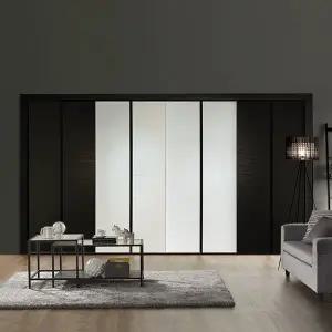 [헤이몰리] 세르지오 여닫이 붙박이장 (30cm)