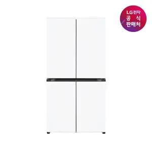 [LG 공식판매처] LG 디오스 오브제 매직스페이스 냉장고 T873MHH111 (화이트)