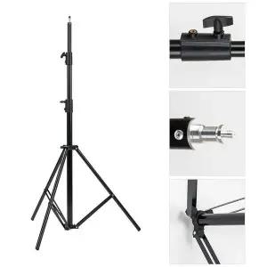알루미늄 중형 3단 조명스탠드 인터넷방송