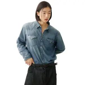 [폴로 랄프 로렌]POLO RALPH LAUREN 클래식 핏 웨스턴 셔츠 - 블루 MNPOWOV16820228-400 896697