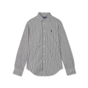 [폴로 랄프 로렌]POLO RALPH LAUREN W 스트라이프 코튼 셔츠 - 블랙 WMPOSHTNDO20334-999 896642