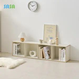 사사가구 오슬로 E0 낮은 1400 아동책장